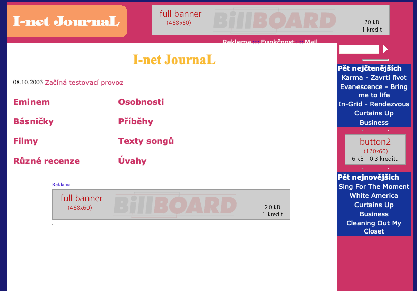 I did not have any visits, but I had plenty of ad space!